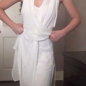 Zara White Dress